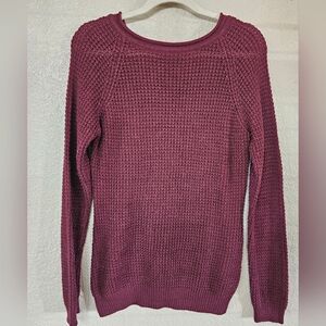 Ambiance Women's Sweater - Deep Plum